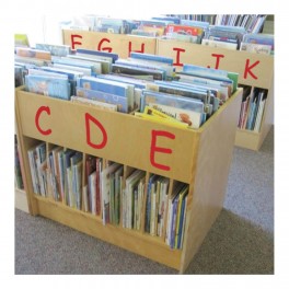 Vinyl Book Bin Letters (Comic Sans) 50mm