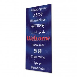 Welcome Indoor Banner Senior  720mm x 1440mm