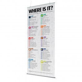 Senior Classification Indoor Banner 720mm x 1440mm & Hanging