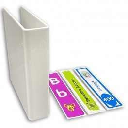 Slimline Shelf Dividers 200mm (White)