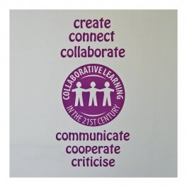 Collaborative Learning Word Wall Vinyl Lettering