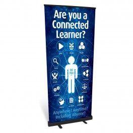 Connected Learner Roll Up Banner