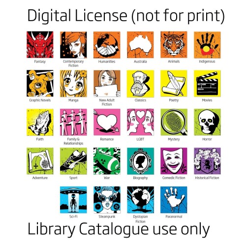Senior Genre Spine Labels (Digital License)