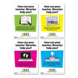 How can your Teacher Librarian help you? Posters A3