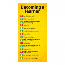 Becoming a Learner Indoor Banner
