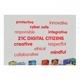 Digital Citizens Word Wall Vinyl Lettering