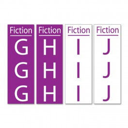 Fiction Sticky Back Signs (Myriad) (Single Colour & Colour Colour)