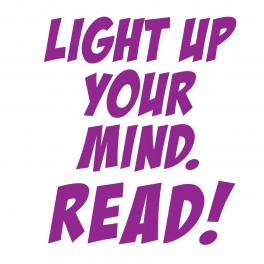 Light Up Your Mind Vinyl Lettering (Large)