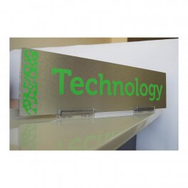 Custom Perspex Sign 150mm x 600mm