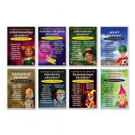 Genre Author Suggestions Posters A5 (Custom Selection)
