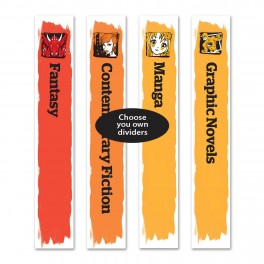 Senior Genre Slimline Sticky Back Signs (Custom Wording)