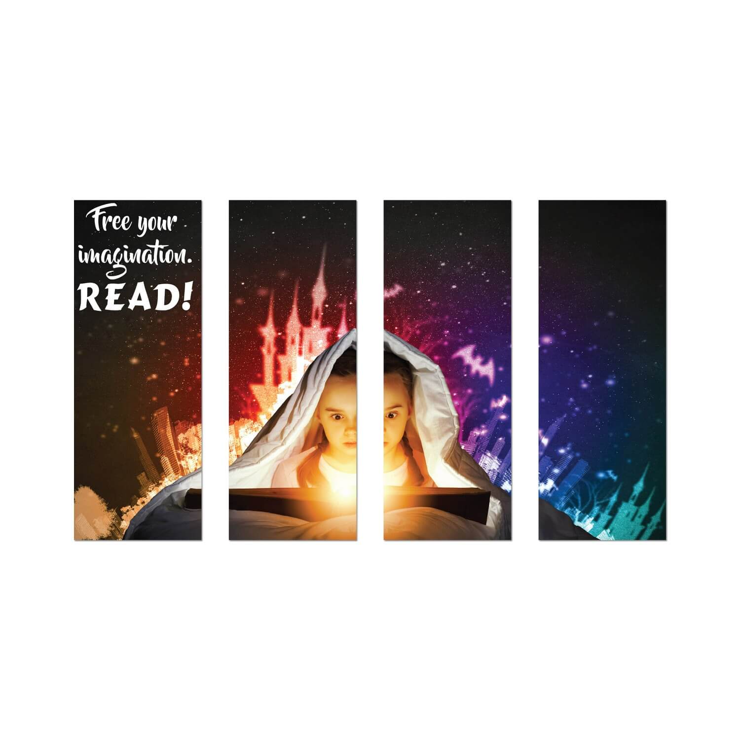 Free Imagination Wall Graphic Mural