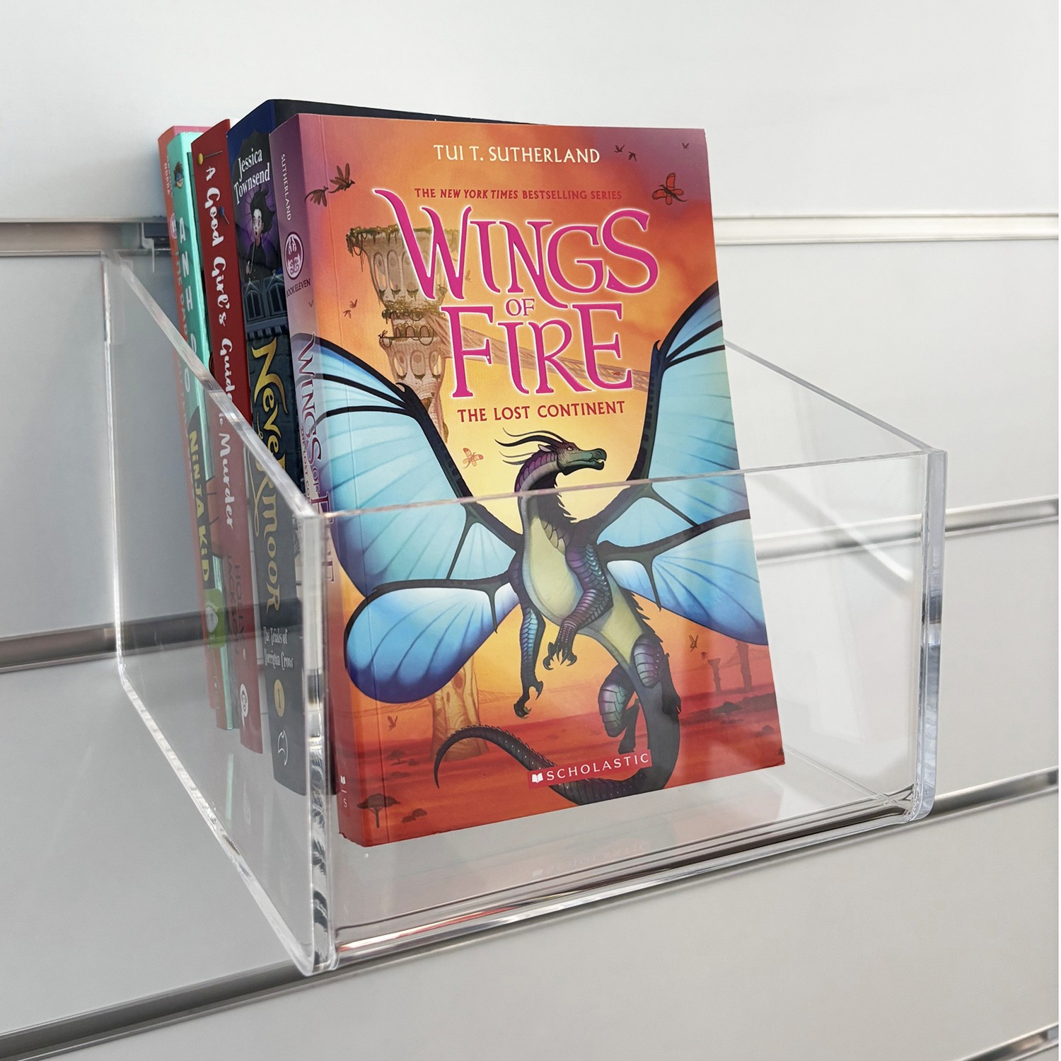 Slatwall Acrylic Book Box (Small)