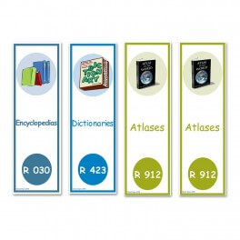 Reference Shelf Dividers 200mm x 80mm