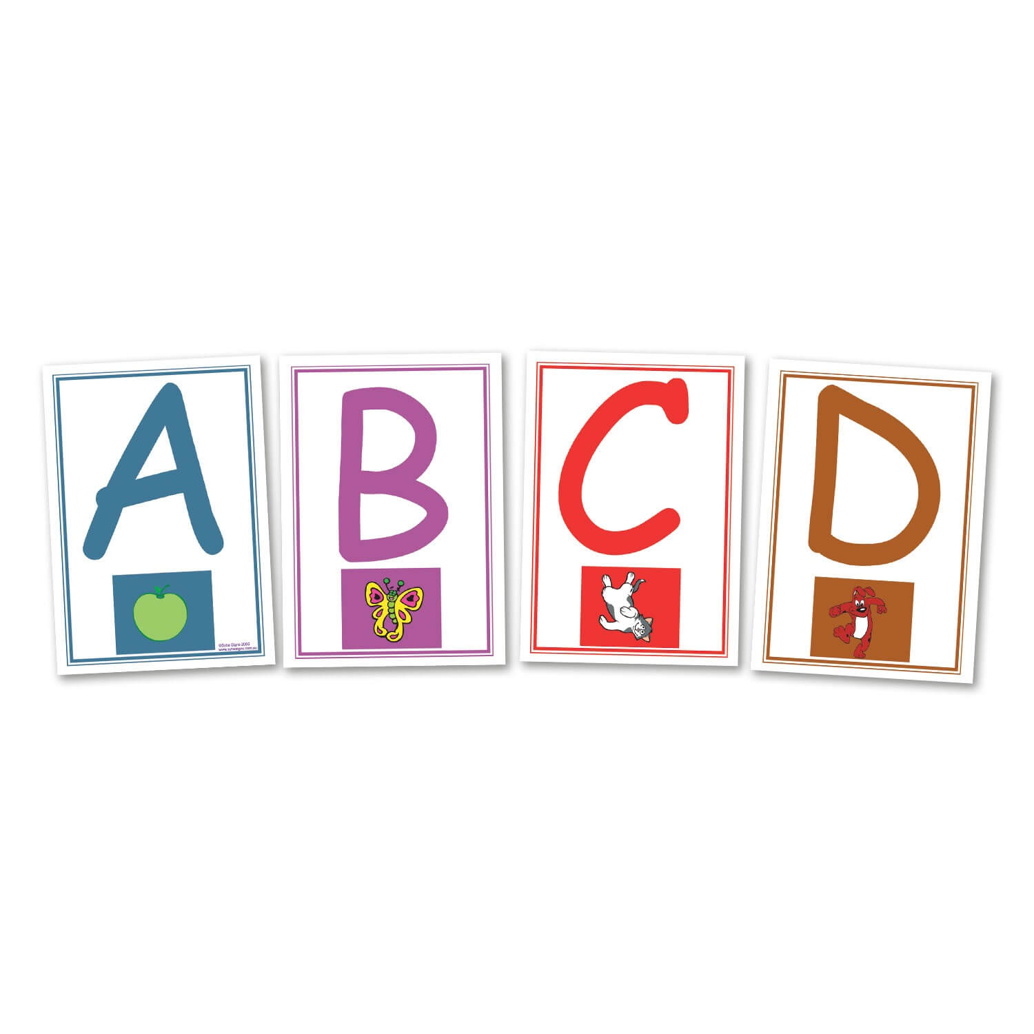 Junior Fiction Shelf Ends - A6 (Individual Signs)