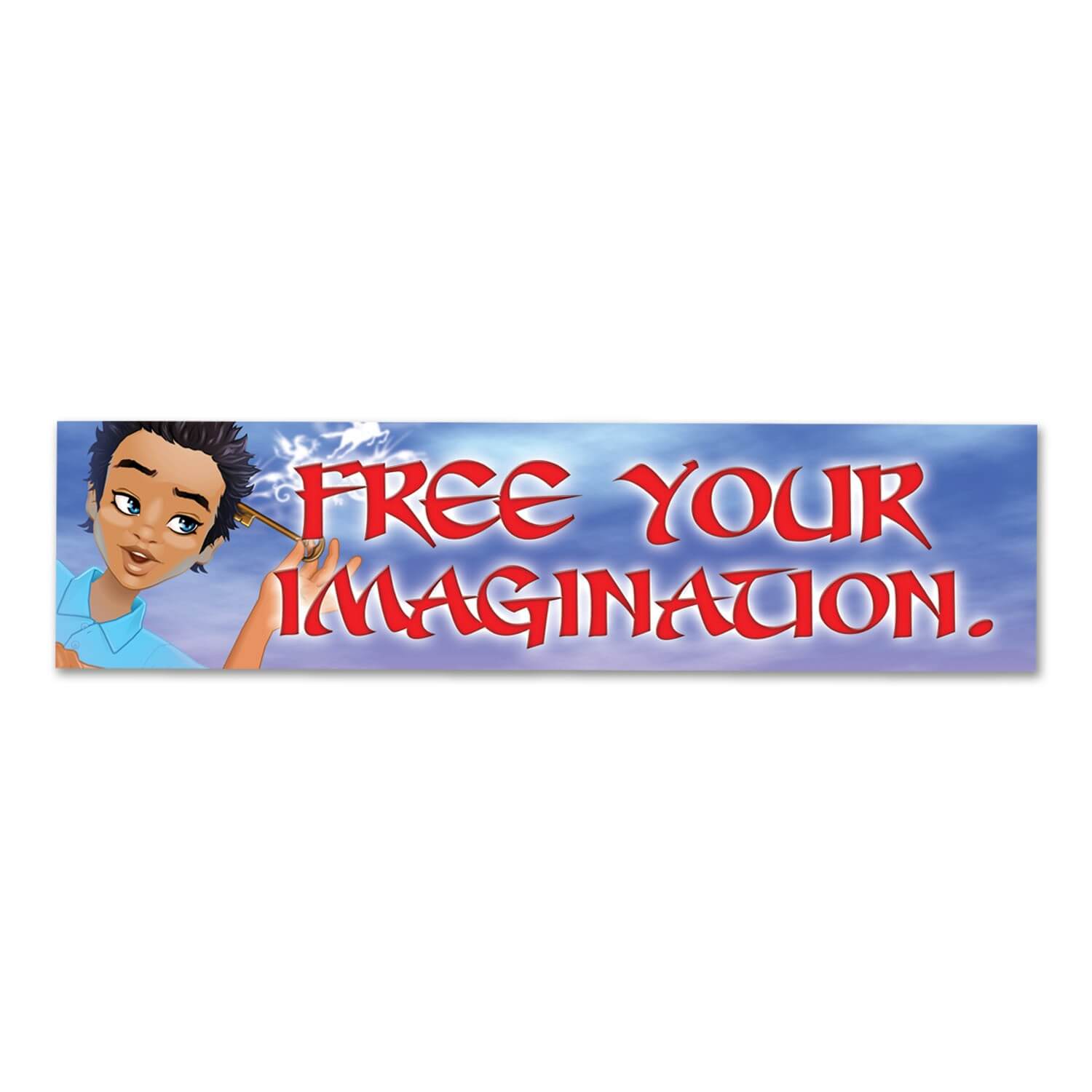 Free your Imagination Indoor Banner 600mm x 2400mm