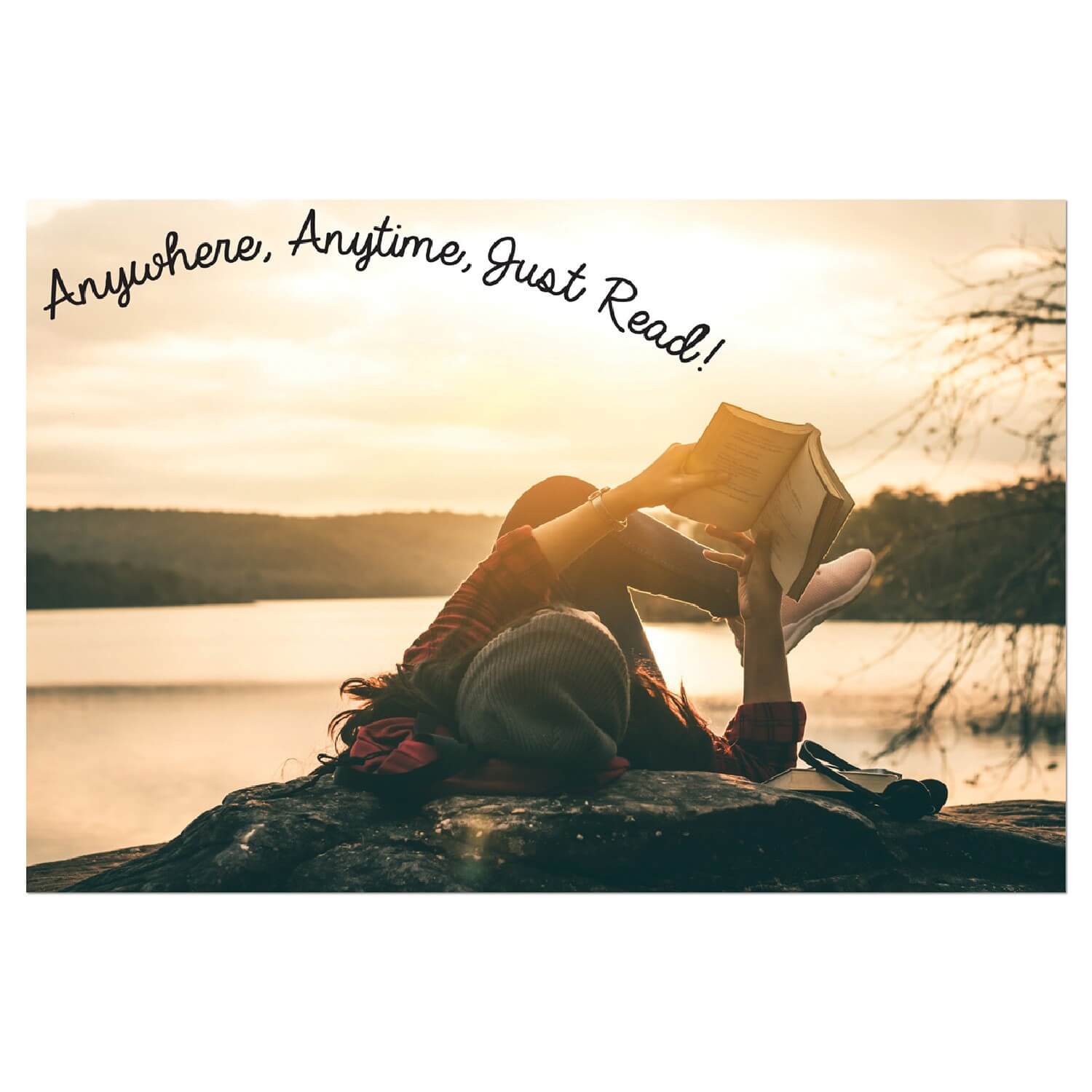 Anywhere, Anytime Wall Graphic Mural (Semi-Permanent)