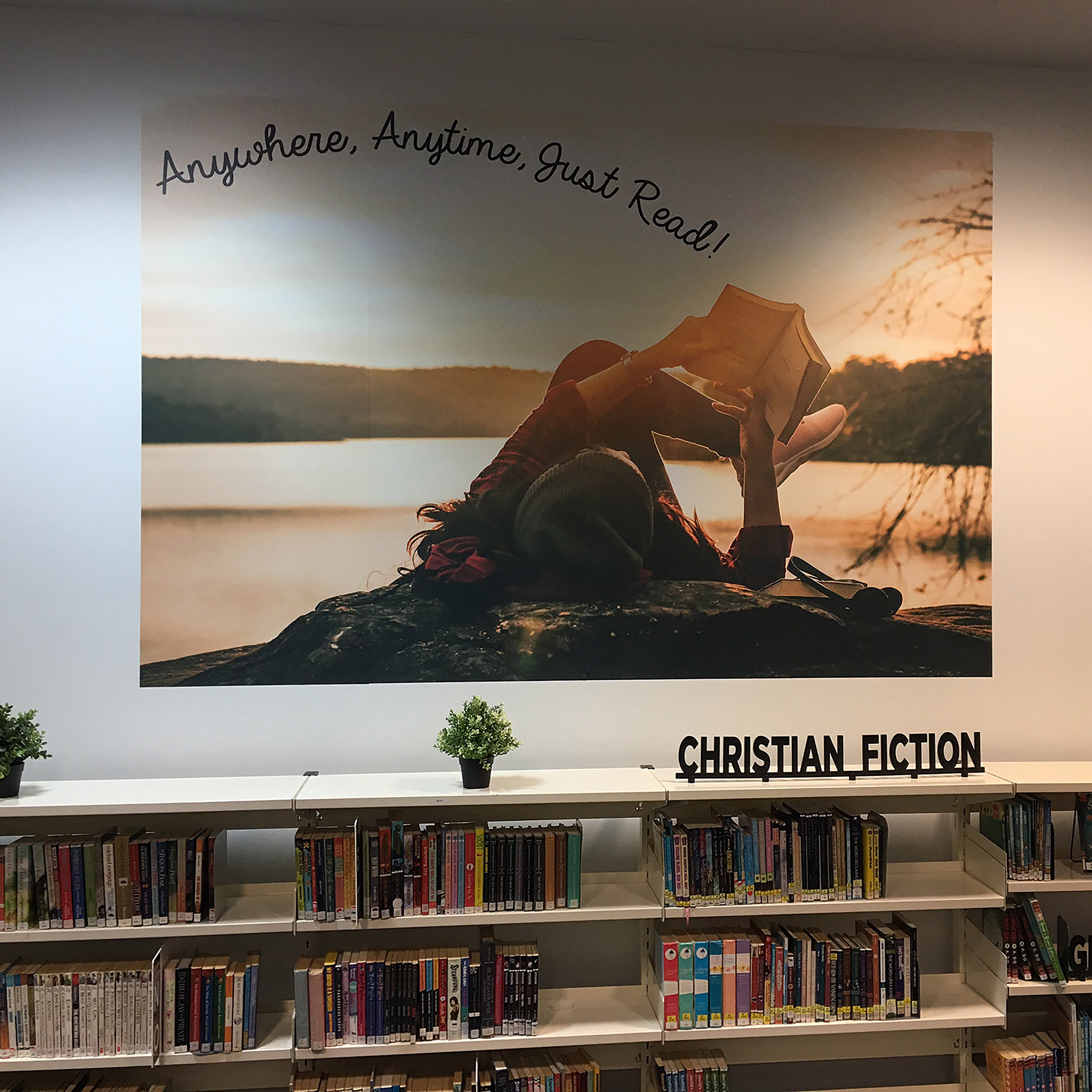 Anywhere, Anytime Wall Graphic Mural (Semi-Permanent)
