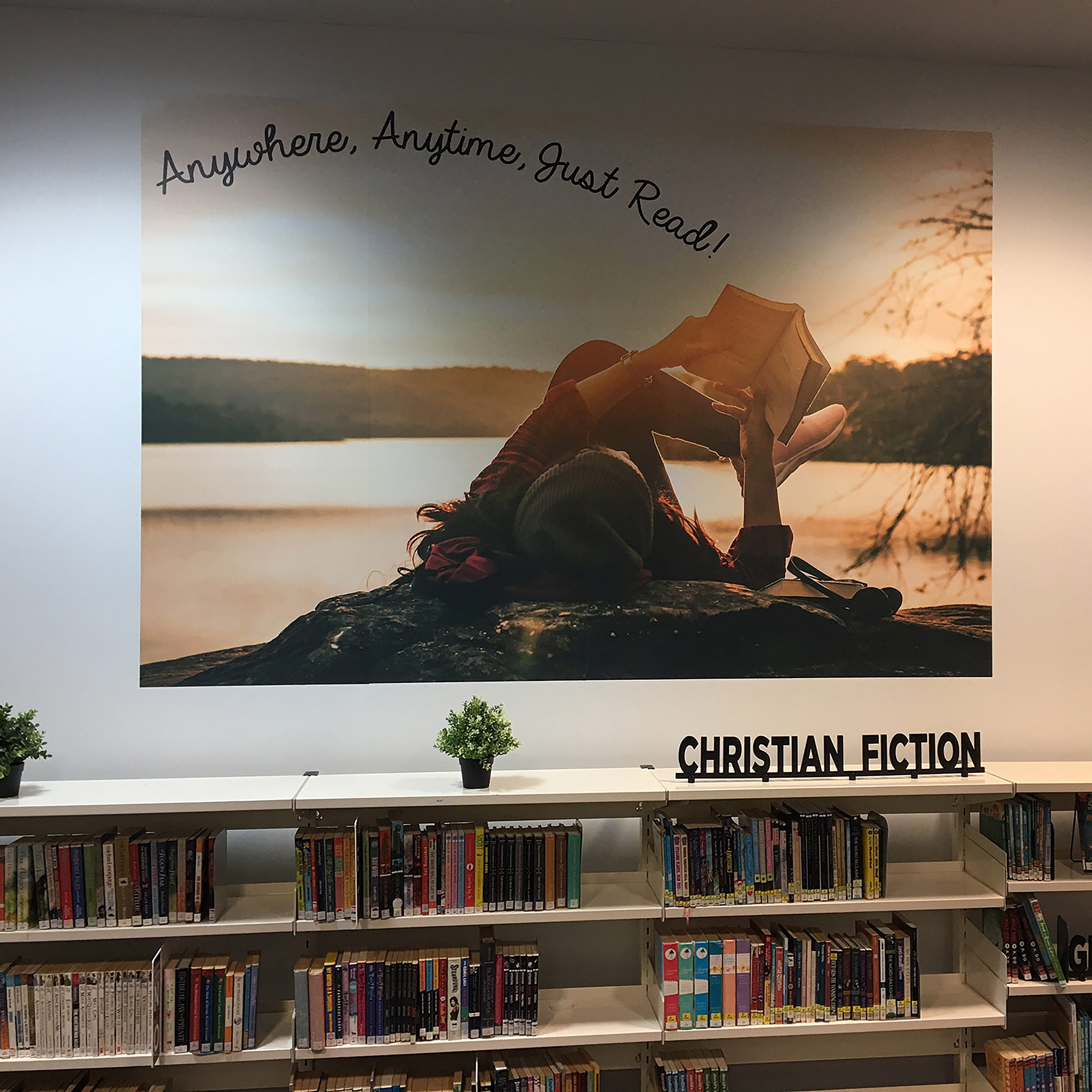 Anywhere, Anytime Wall Graphic Mural