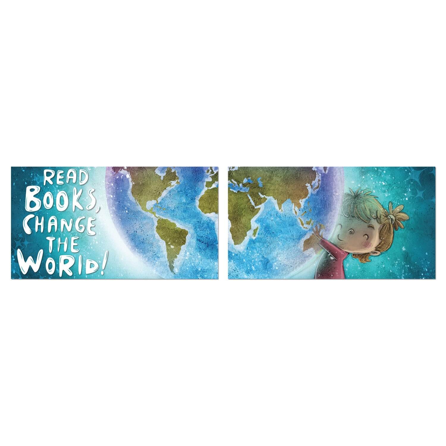Change the World Wall Graphic Mural