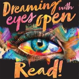 Dreaming With Your Eyes Wide Open (Abstract) Wall Graphic Sticker