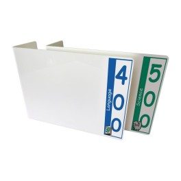 Basic Non Fiction Acrylic Collection Divider Starter Pack (double-sided)