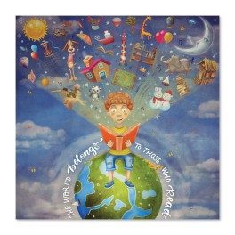 The World Belongs Wall Graphic Sticker