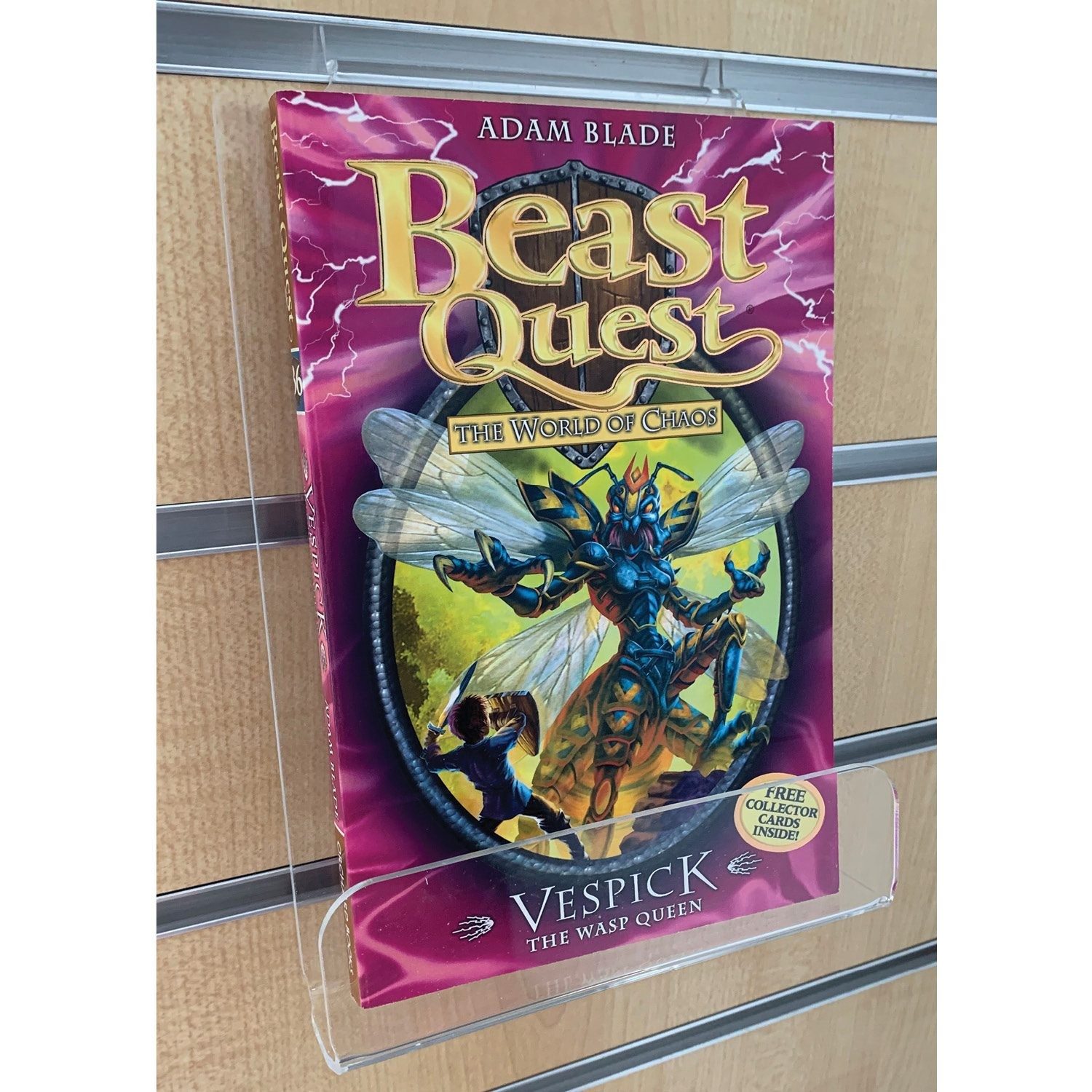 Slatwall Book Holder