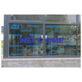 WELCOME! Learners Word Wall Vinyl Lettering
