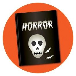 Horror Genre Wall Graphic Circle