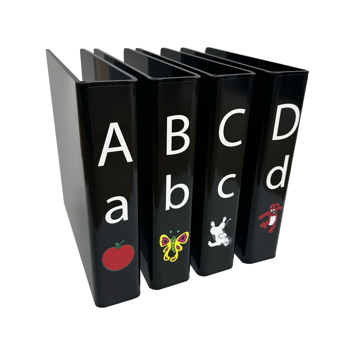 Junior Fiction Slimline Divider Starter Pack 250mm (Black)