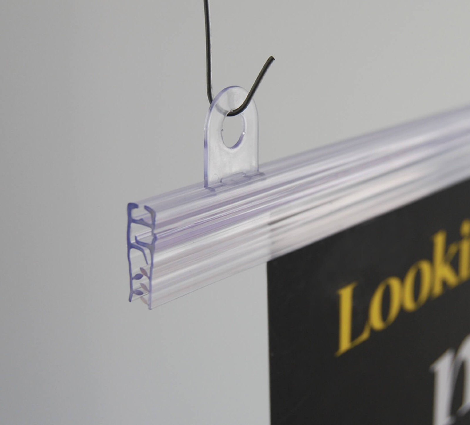 Poster Hanging Rail 850mm Pair (Economy)