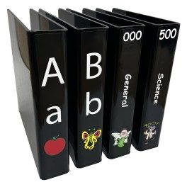 Junior Fiction and Non Fiction Slimline Starter Pack 250mm (Black)
