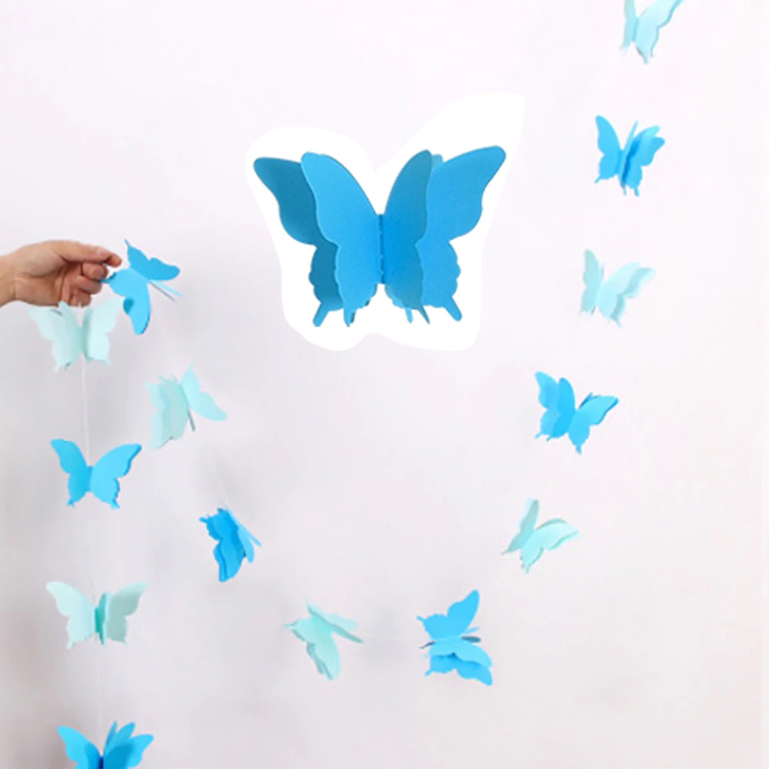 3D Butterfly Garland (Single)