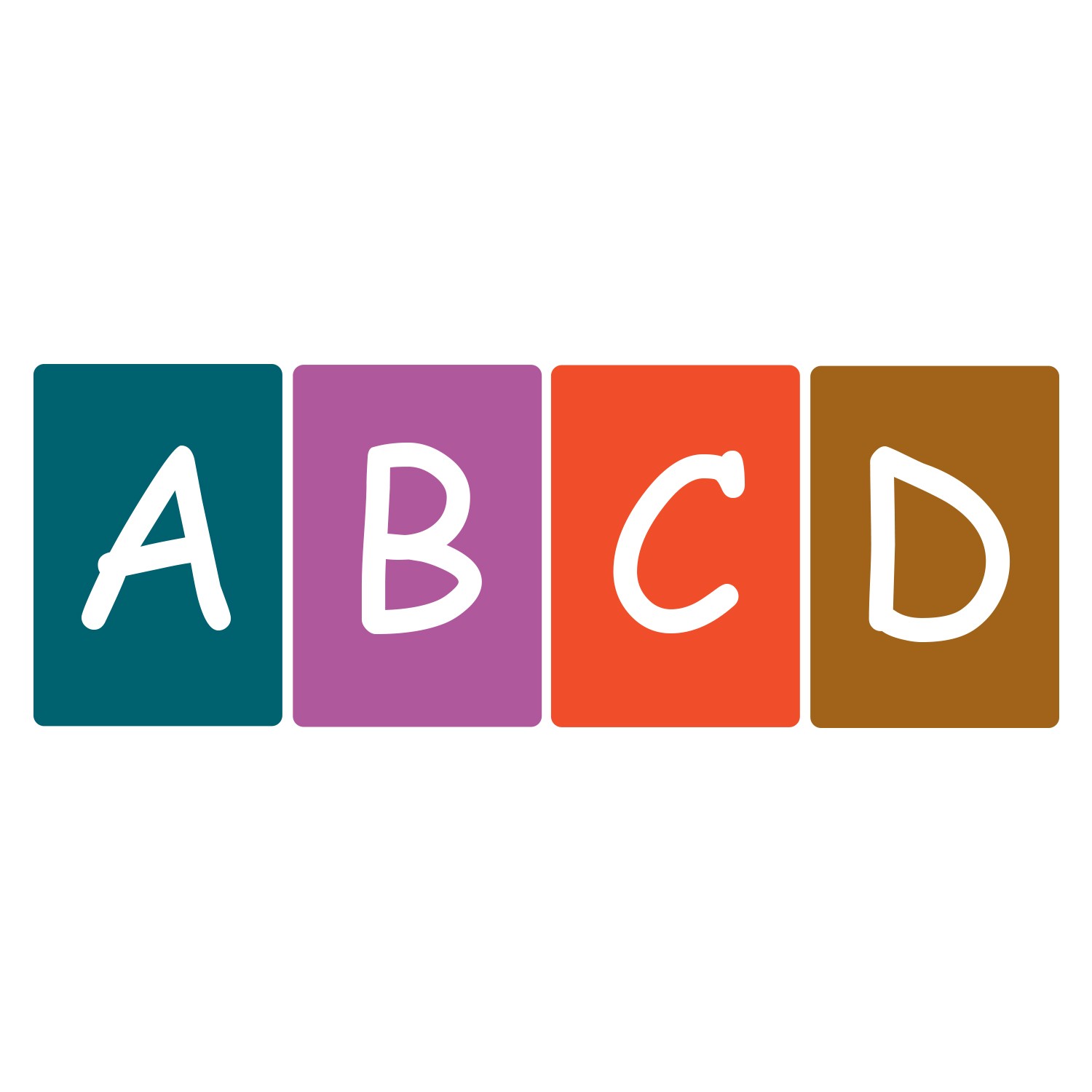 Fiction Book Bin Stickers - Portrait (Comic Sans Upper)