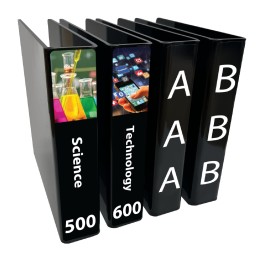 Senior Fiction and Non Fiction Slimline Starter Pack 250mm x 250mm (Black)