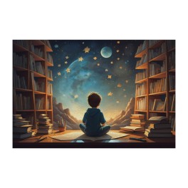 Starry Night Custom Wall Graphic Mural