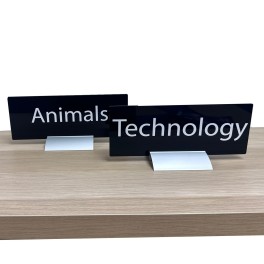 Mini Freestanding Perspex Starter Pack (single-sided)