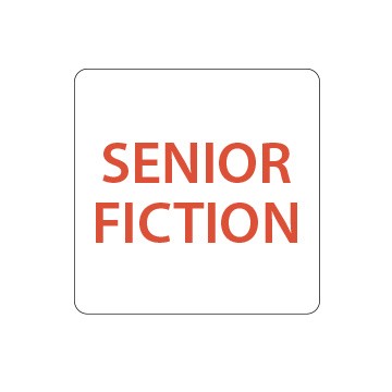 Senior Fiction Spine Labels (Red Text)