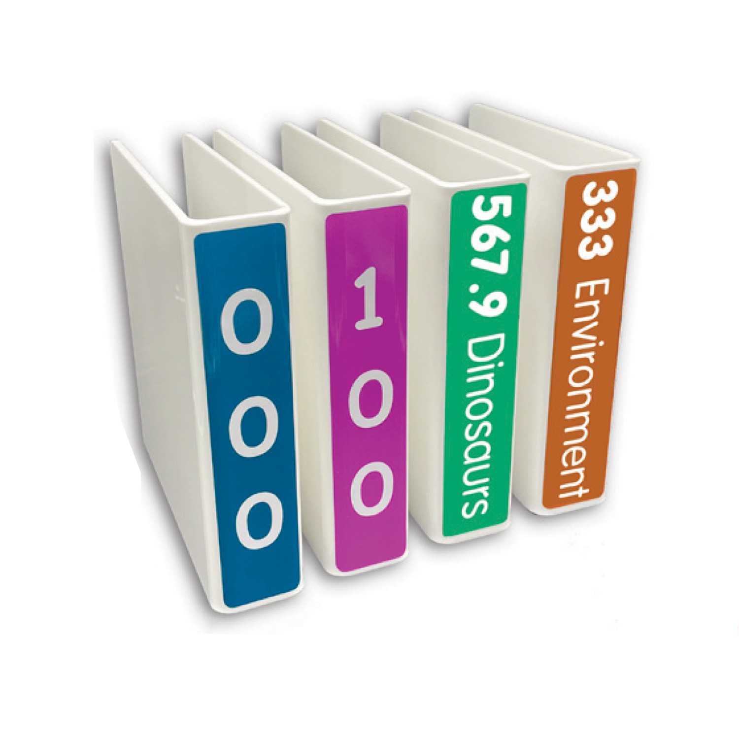 Expanded Non Fiction Slimline Divider Starter Pack 250mm x 250mm (Text only)