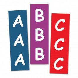 Fiction Shelf Divider Signs 250mm x 80mm