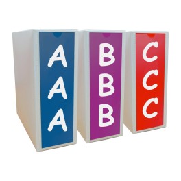 Fiction Shelf Divider Starter Pack 250mm