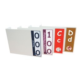 Junior Fiction and Non Fiction Acrylic Collection Divider Starter Pack (double-sided)