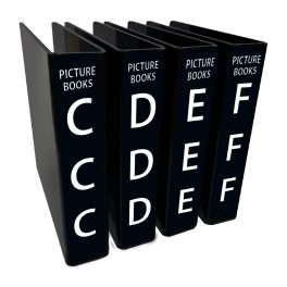 Picture Book (Title) Slimline Divider Starter Pack (Black)