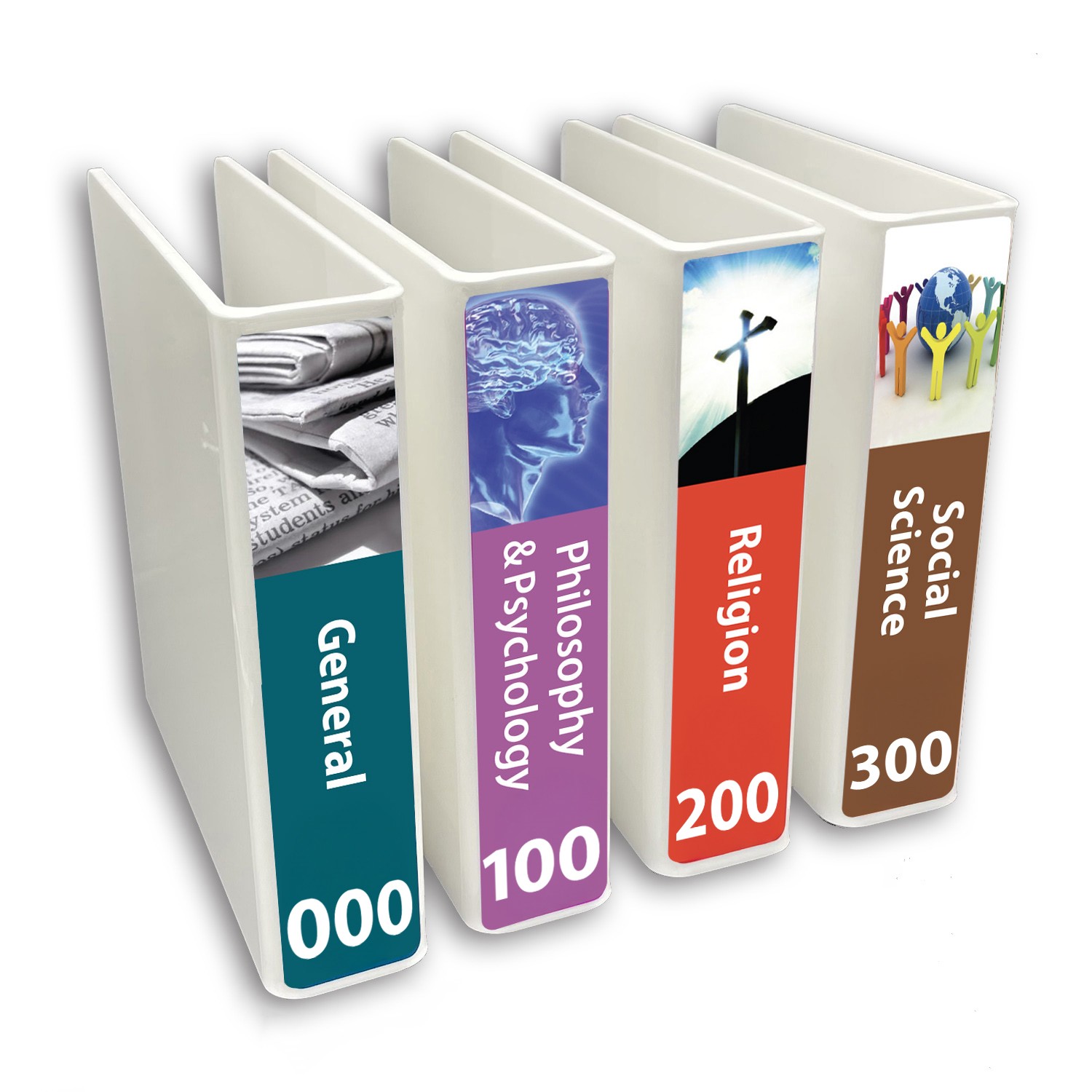 Senior Basic Non Fiction Slimline Divider Starter Pack 250mm x 250mm