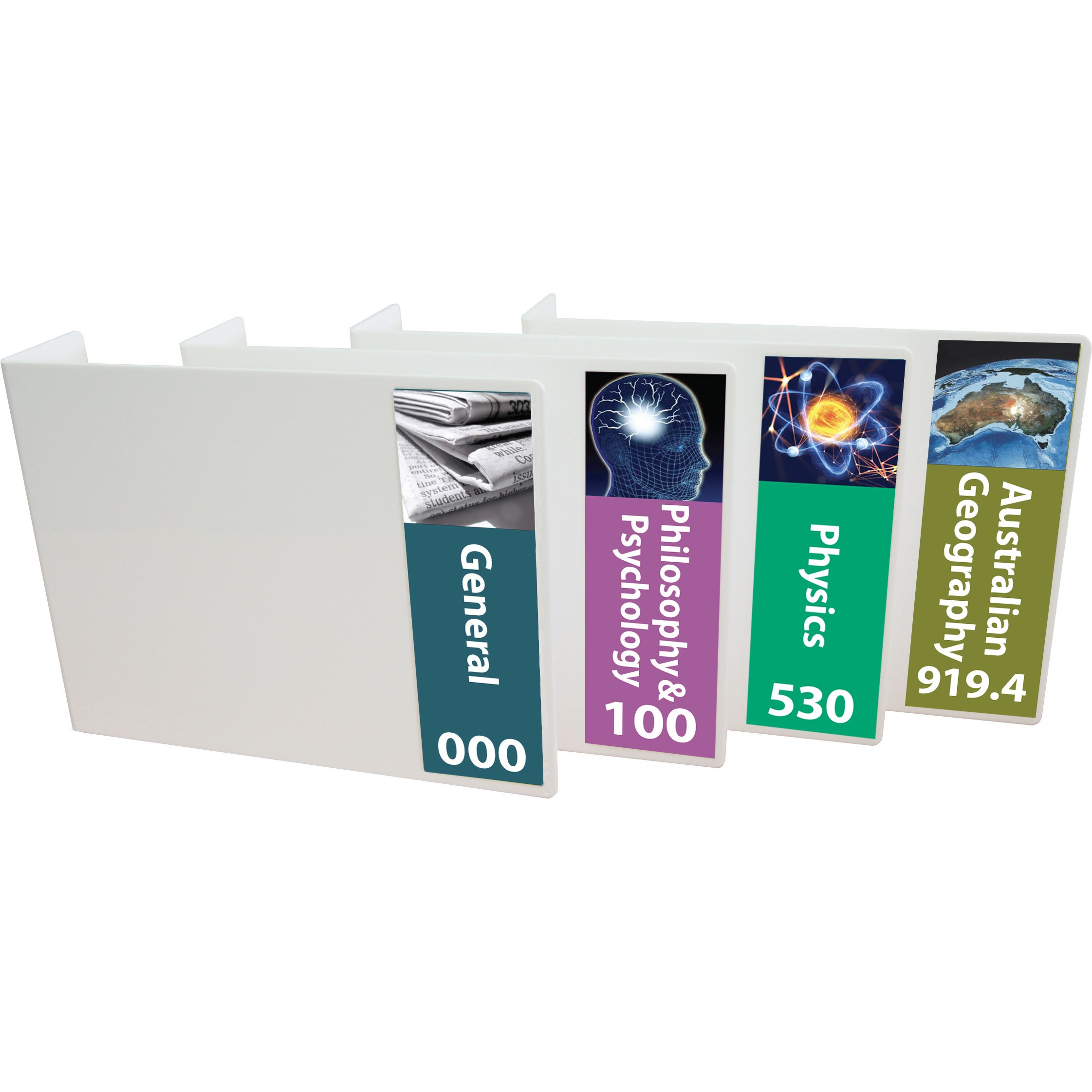 Senior Subjects Expanded Non Fiction Acrylic Collection Divider Starter Pack