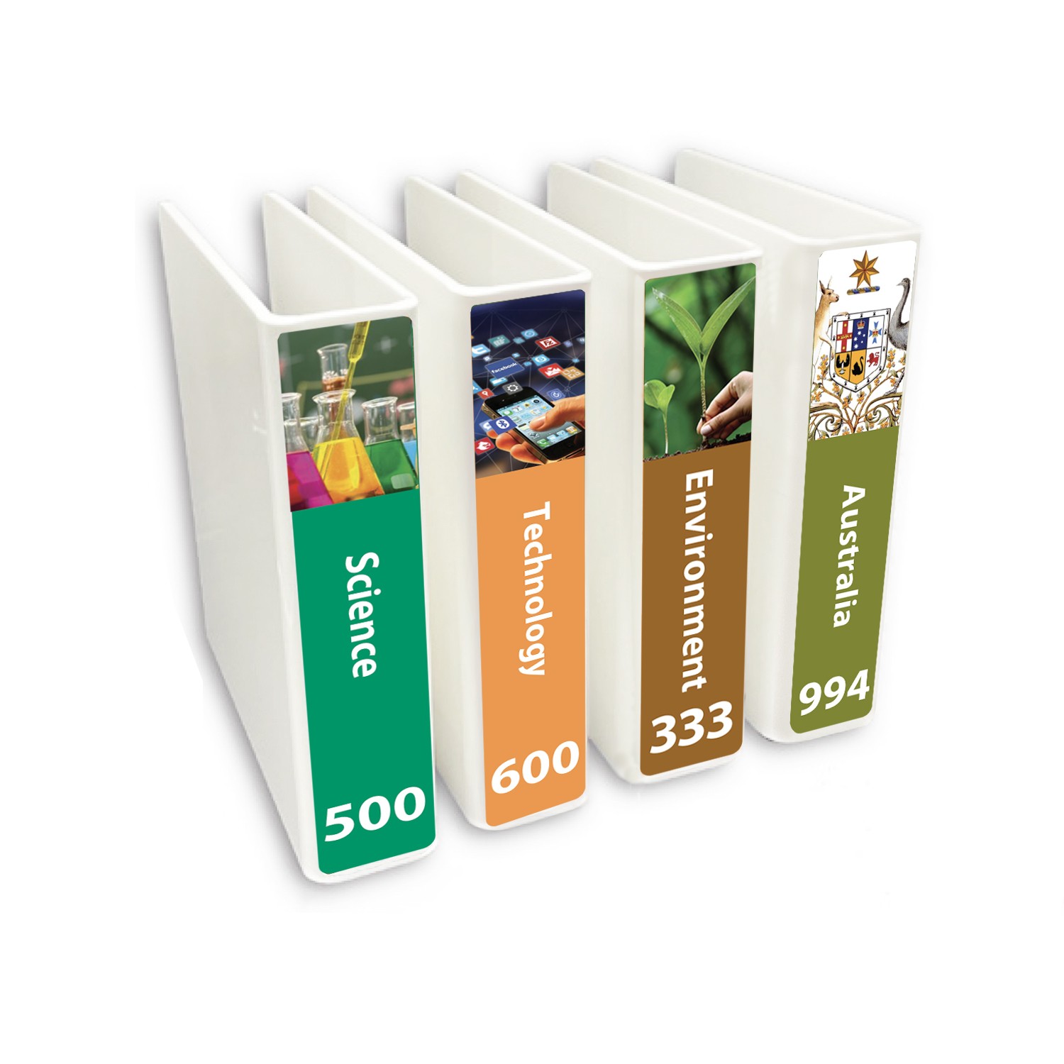 Senior Expanded Non Fiction Slimline Divider Starter Pack 200mm