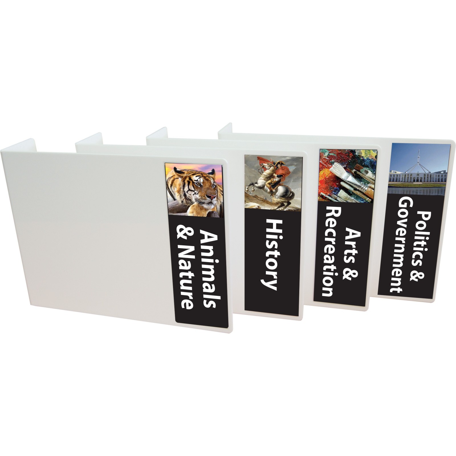 Senior Non Fiction Genre Acrylic Collection Divider Starter Pack ...