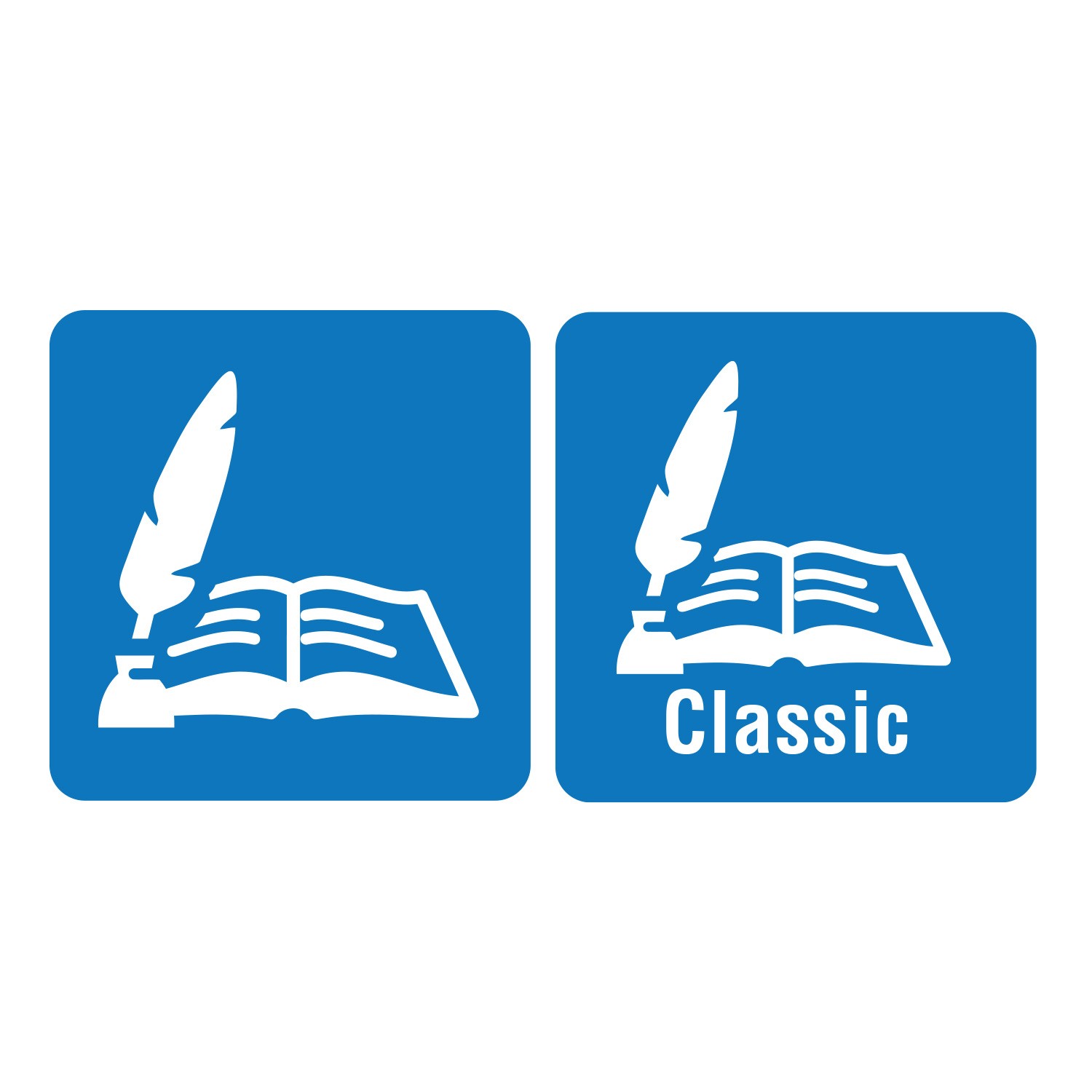 100 Icon Classics Spine Labels