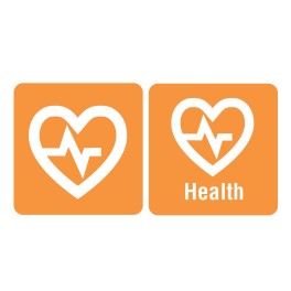100 Icon Health Spine Labels